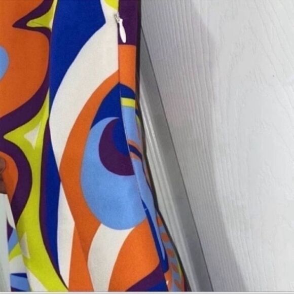 Zara Multi Colored Printed Mini Dress(Size Small) - Picture 9 of 9